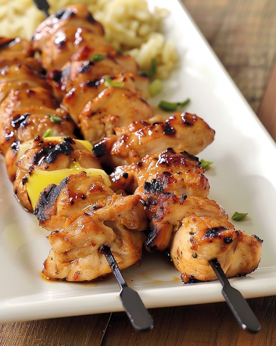 Middle Eastern Chicken Kabobs