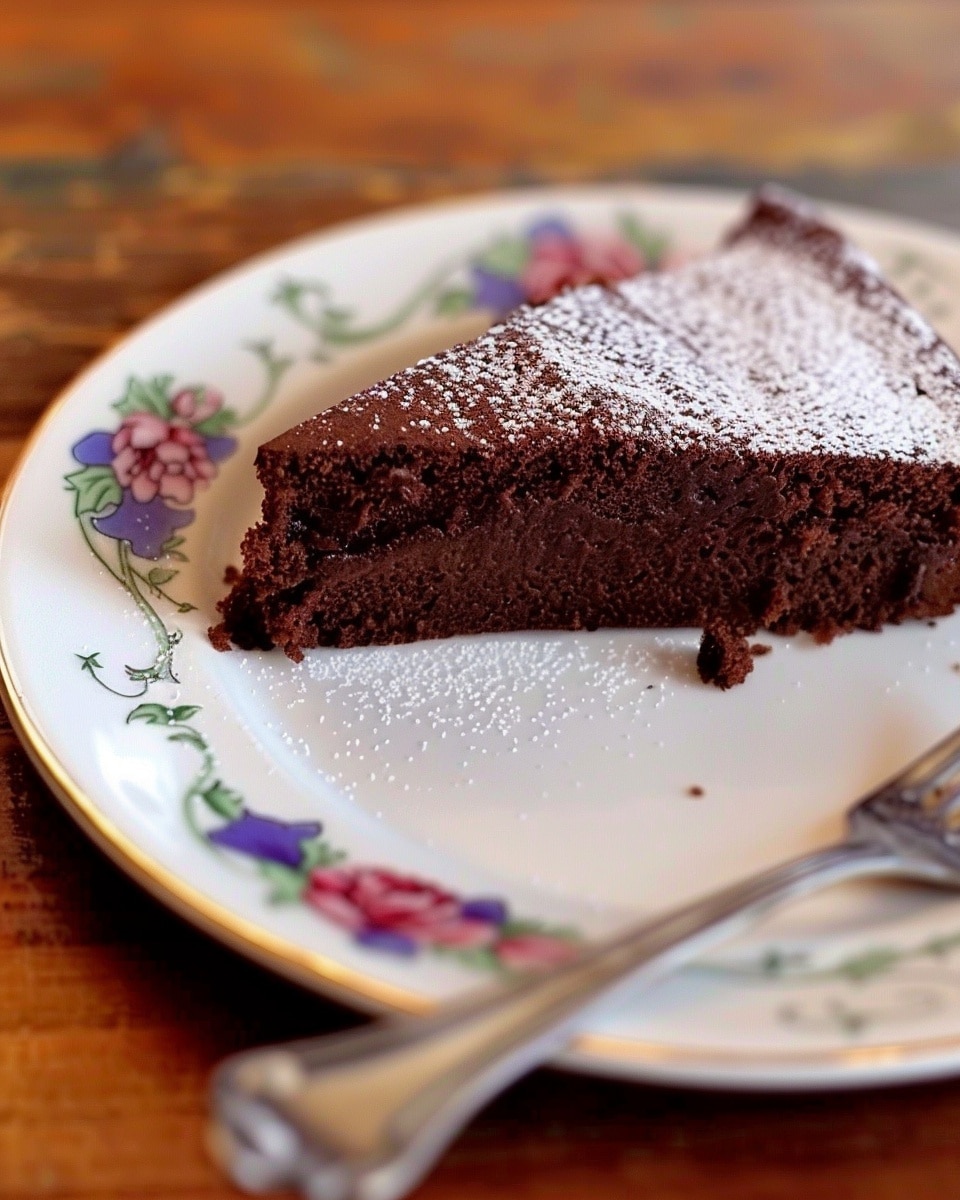 Molasses Chocolate Cake (Egg & Dairy-Free)