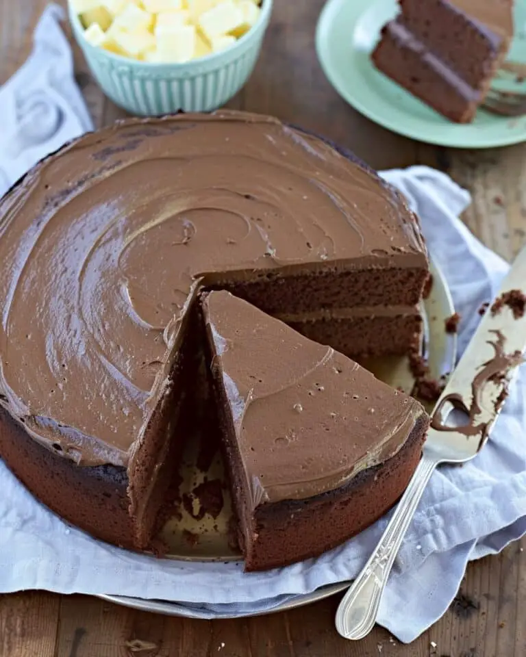 Molasses Chocolate Cake (Egg & Dairy-Free)
