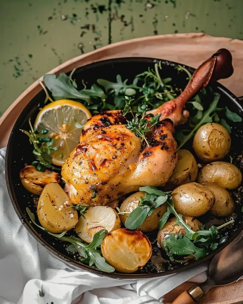 Roasted Lemon Chicken and Potatoes