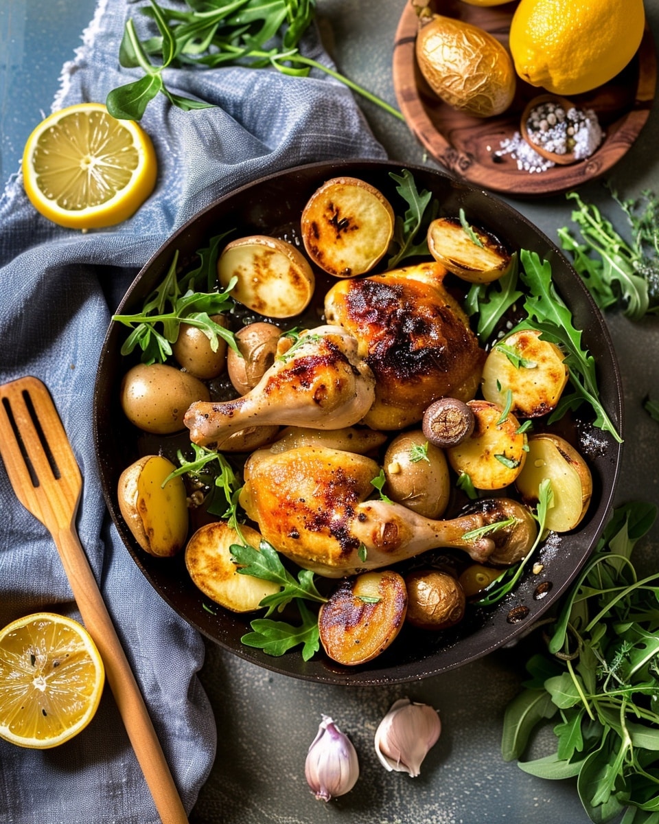 Roasted Lemon Chicken and Potatoes