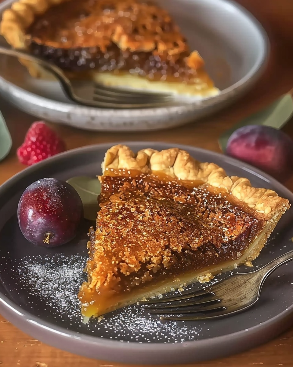 Old Fashioned Vinegar Pie