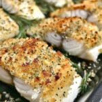 Parmesan and Herb Crusted Haddock