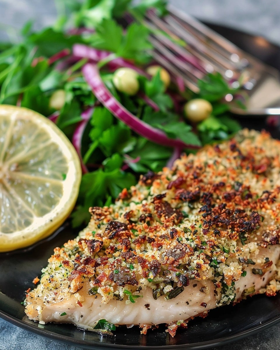 Parmesan and Herb Crusted Haddock
