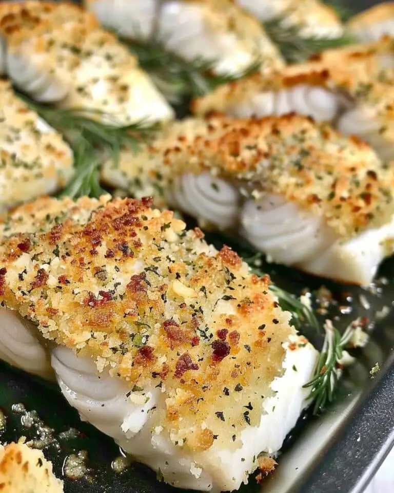 Parmesan and Herb Crusted Haddock