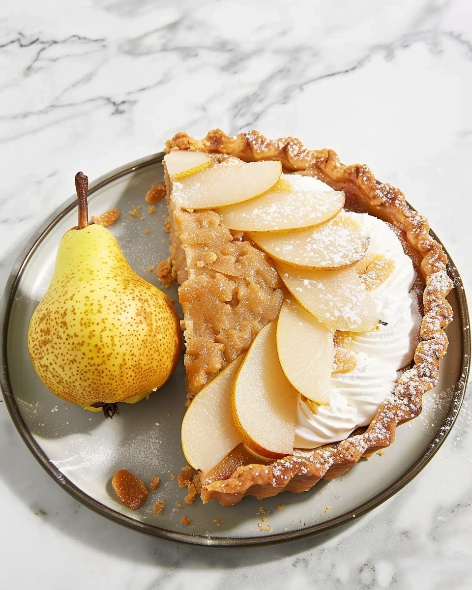 Pear and Almond Tart