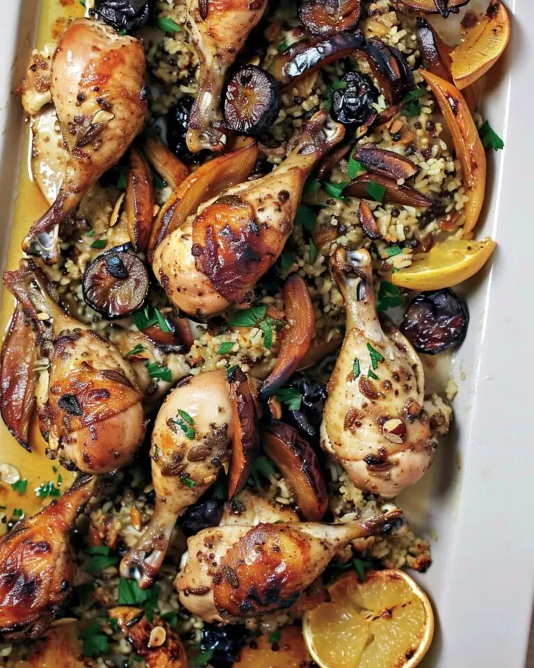 Prune & Almond Roast Chicken