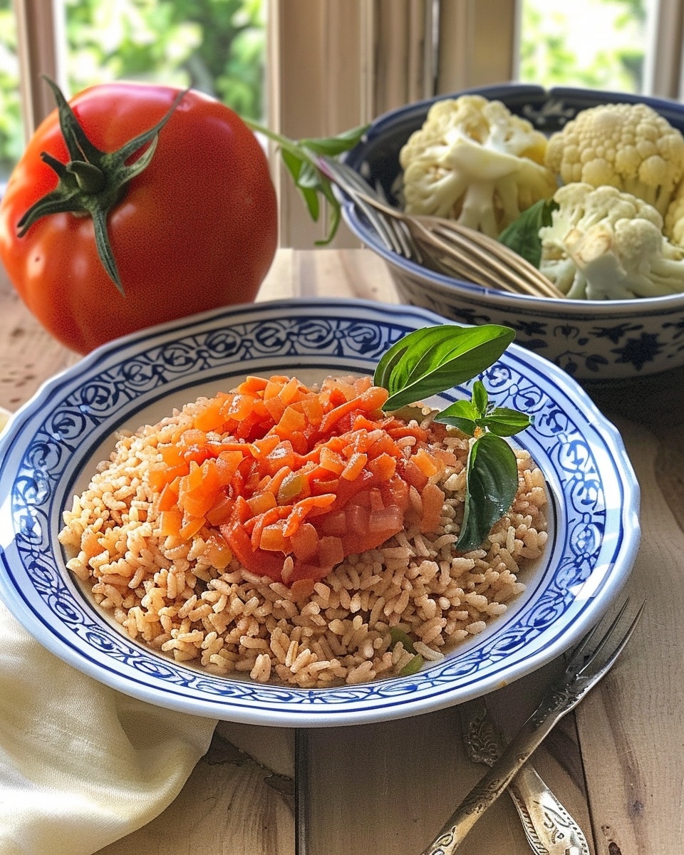 Quick and Easy Southern Style Tomato Rice Pilaf
