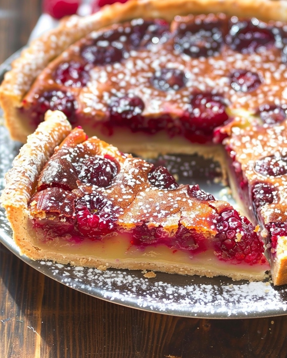 Raspberry Frangipane Tart