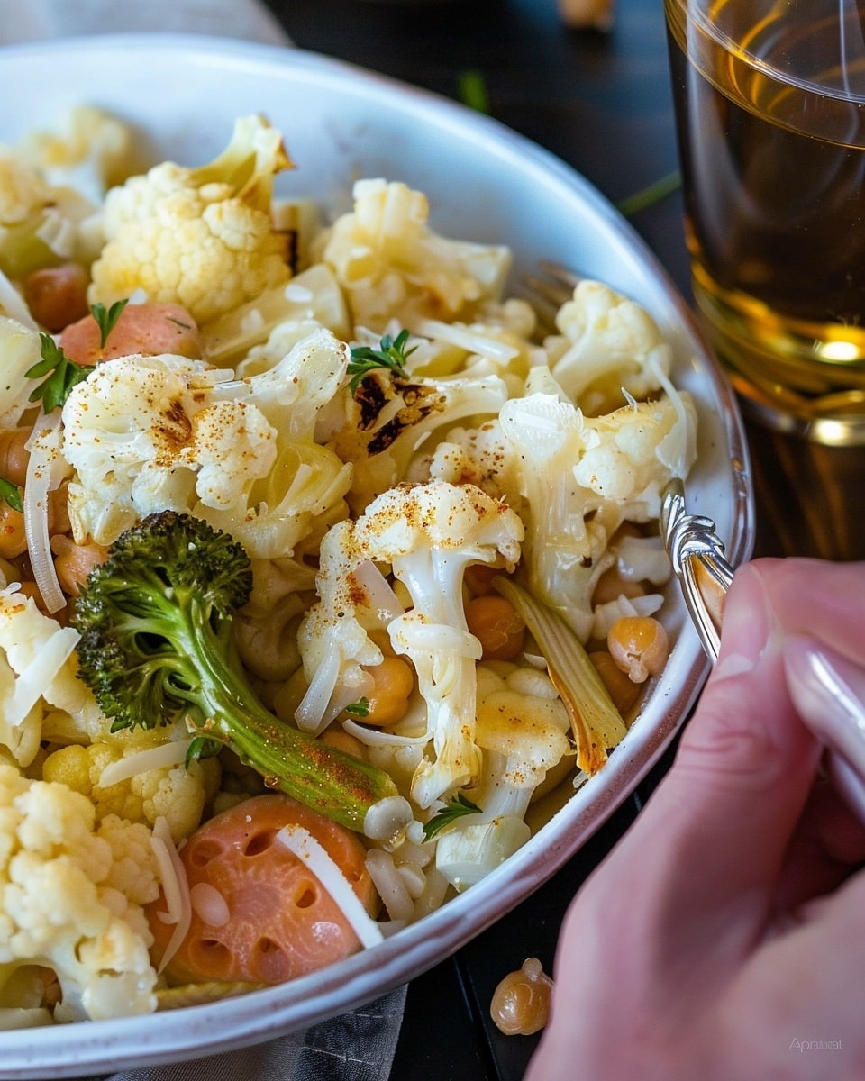 Roasted Vegetables and Chickpeas Bowl