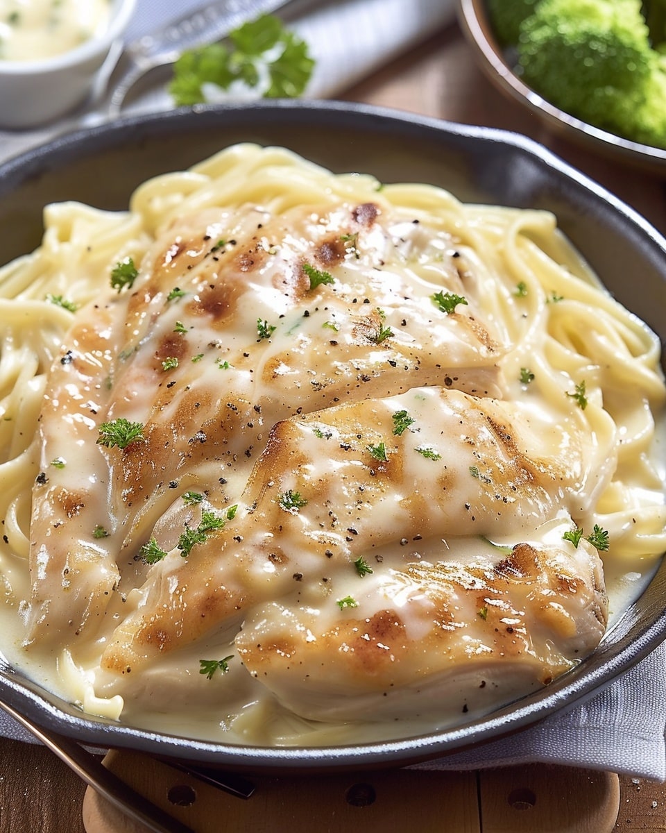 Rotisserie Chicken Alfredo