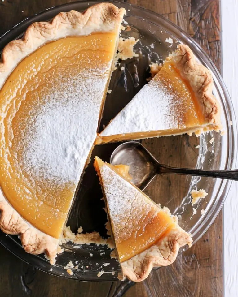 Salted Maple Chess Pie