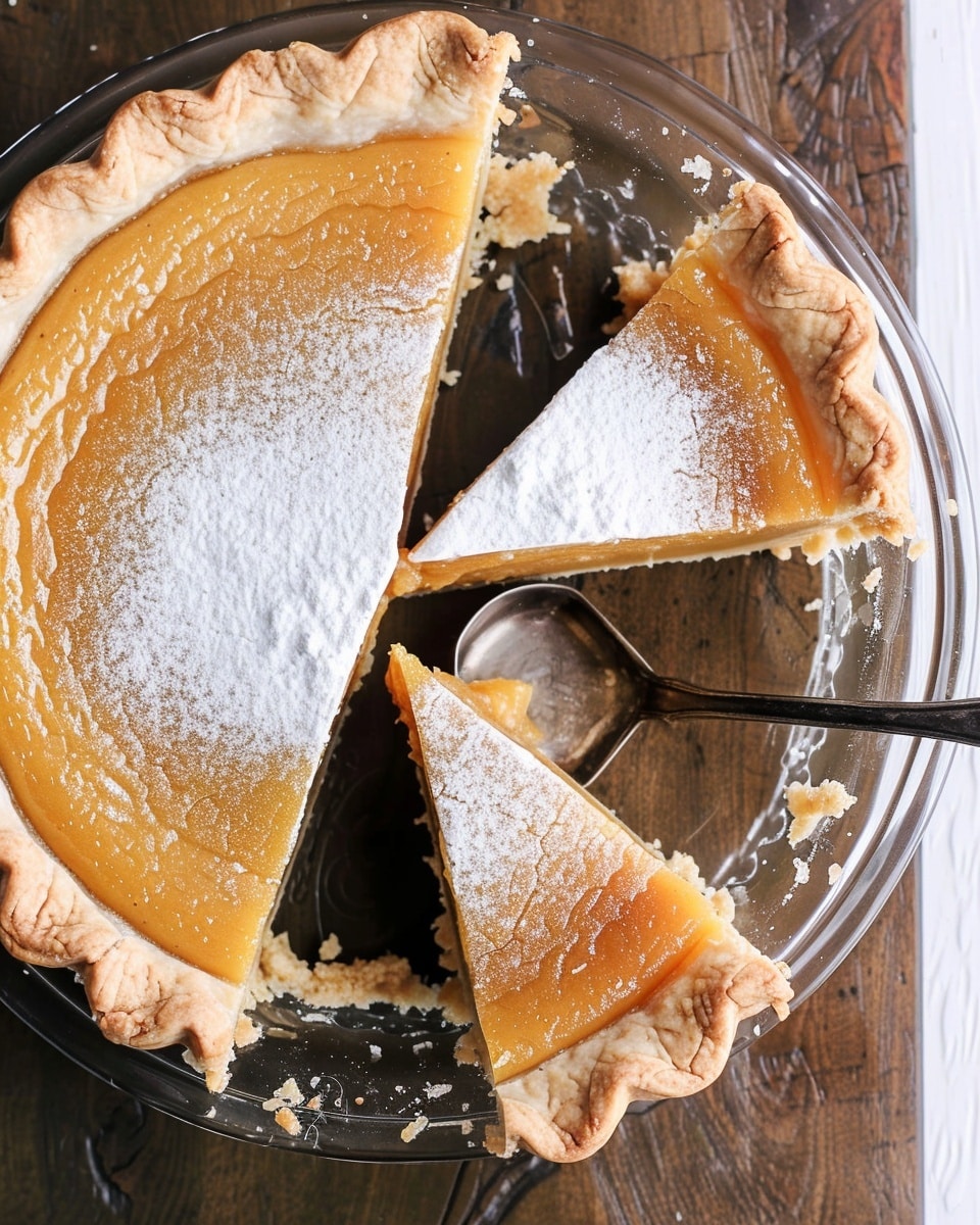 Salted Maple Chess Pie