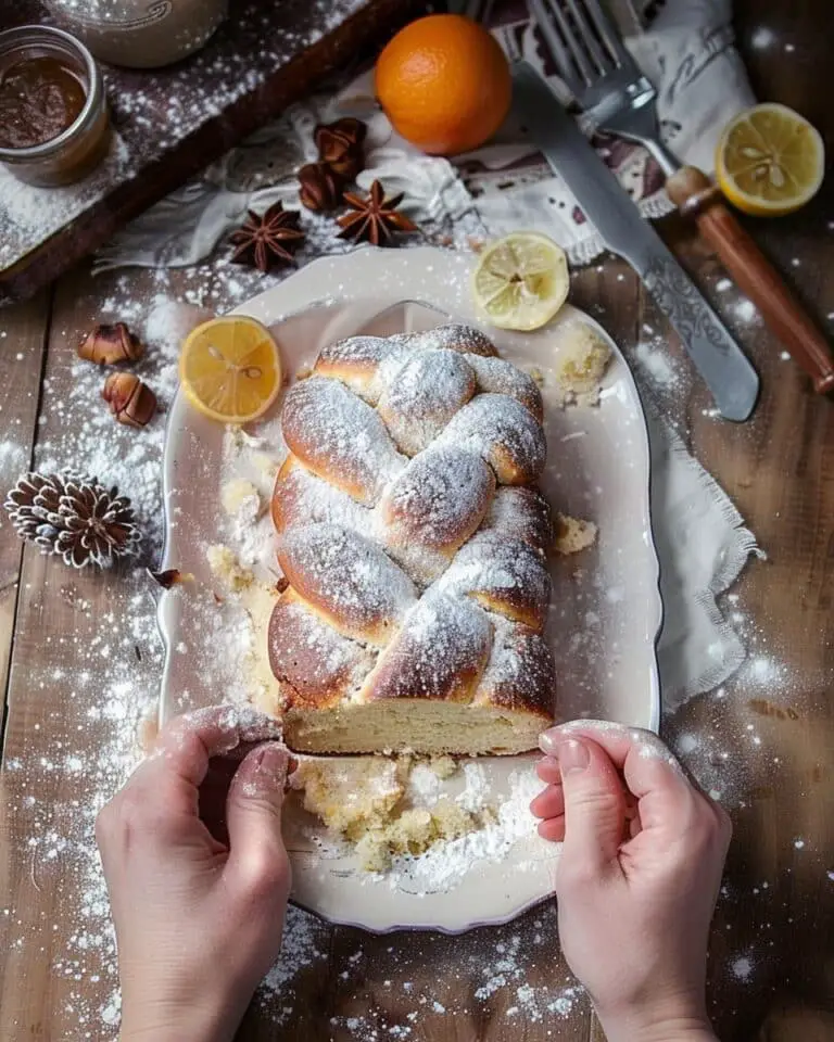 Sweet Braided Loaf