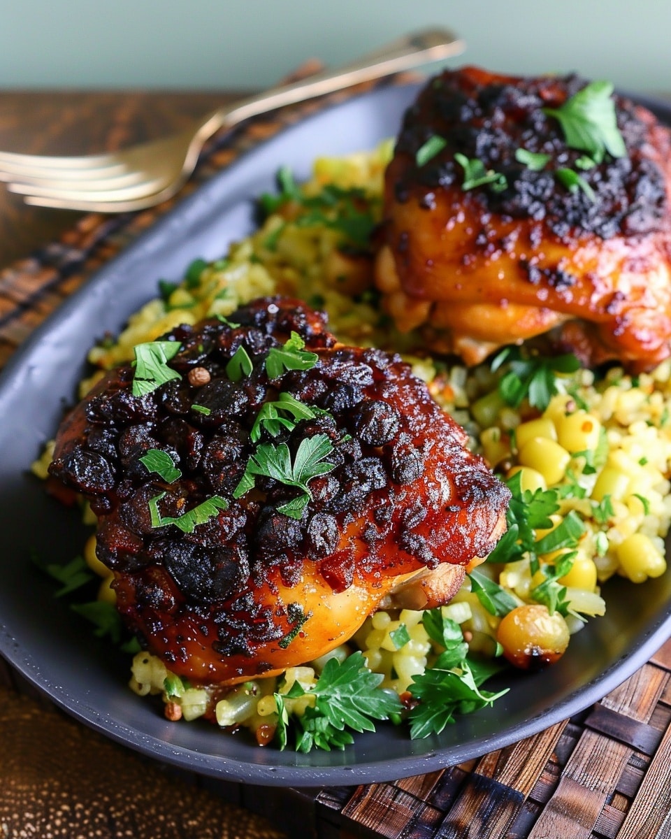 Persian Apricot Saffron Chicken