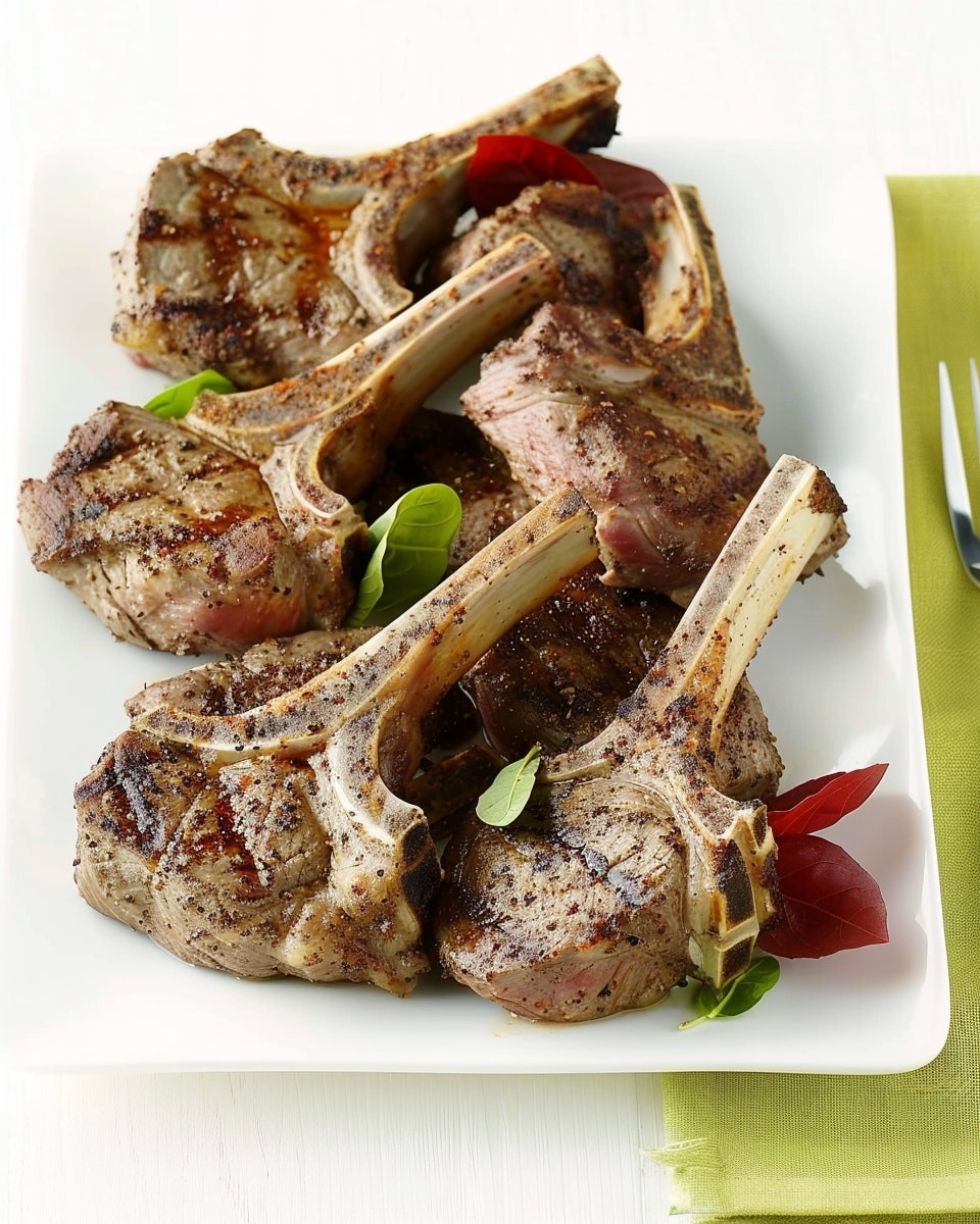 Spice-Rubbed Lamb Chops
