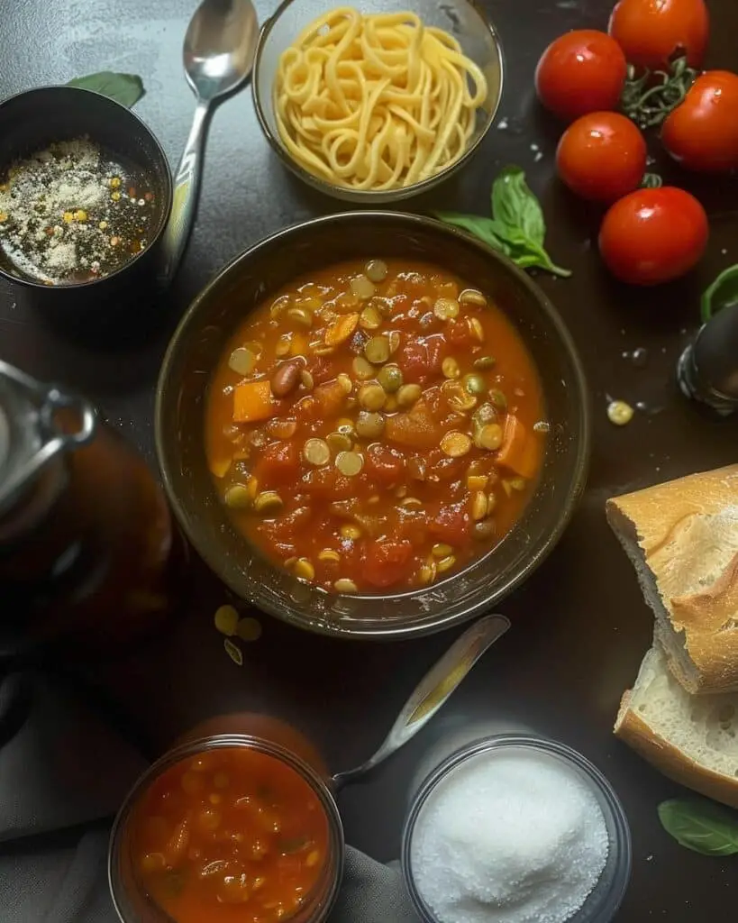 How To Make Spicy Tomato and Lentil Soup