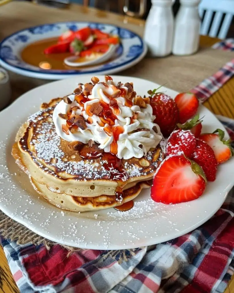 Stuffed Cheesecake Pancakes