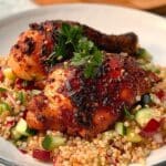 Sumac Chicken With Bulgur Salad