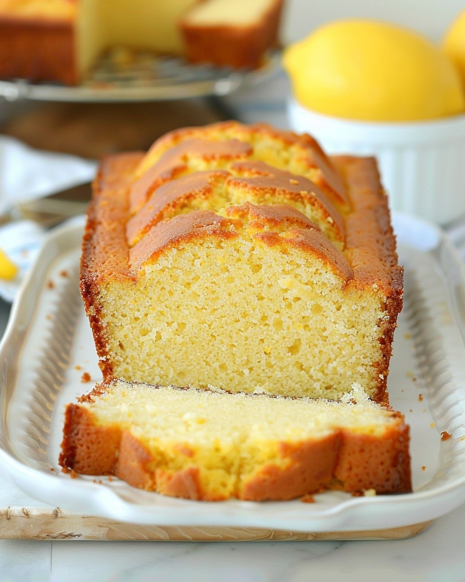 Super Soft Lemon Loaf Cake