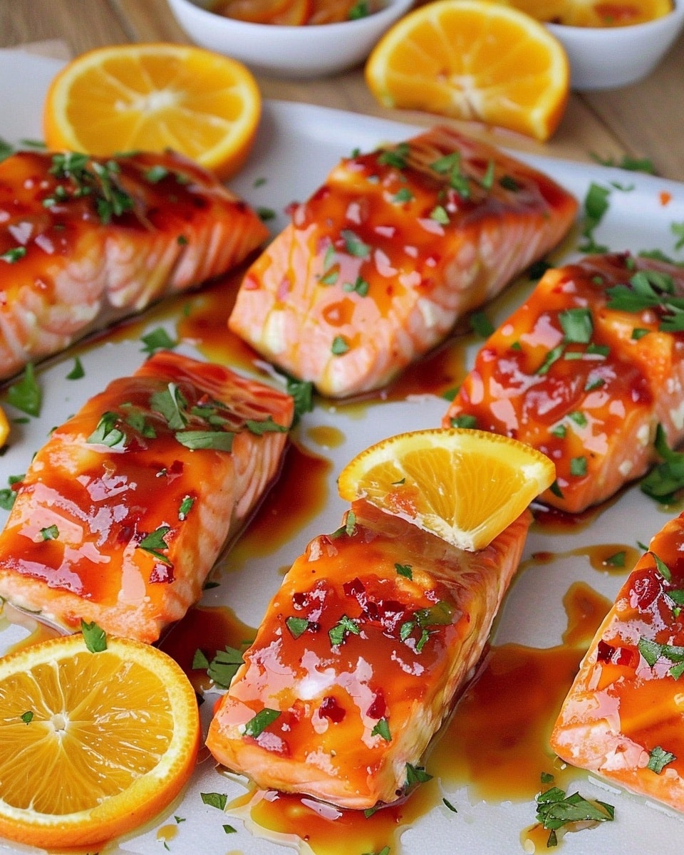 Sweet Heat Harissa Honey Salmon