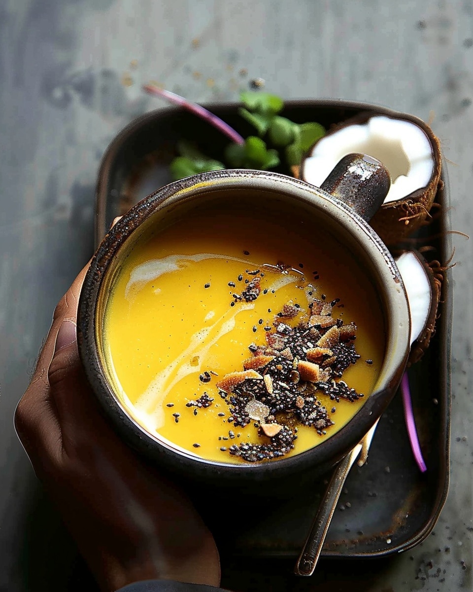 Thai Coconut Pumpkin Soup