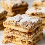 Brown Butter Apple Shortbread Bars