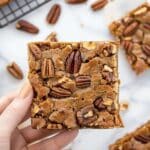 Maple Pecan Blondies