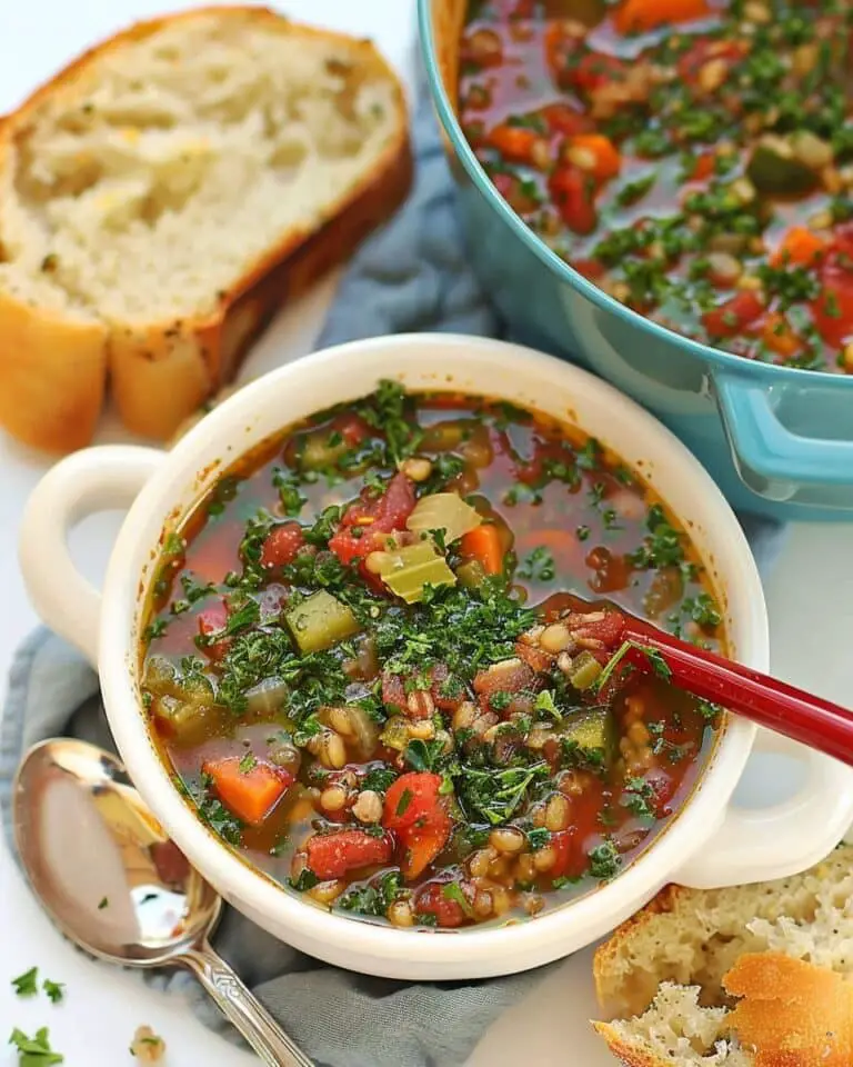 Vegetable Barley Soup