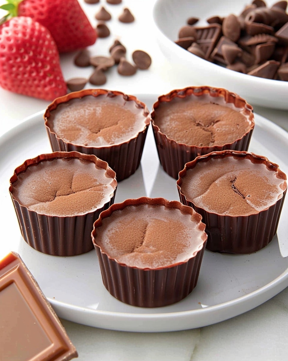 Warm Chocolate Melting Cups