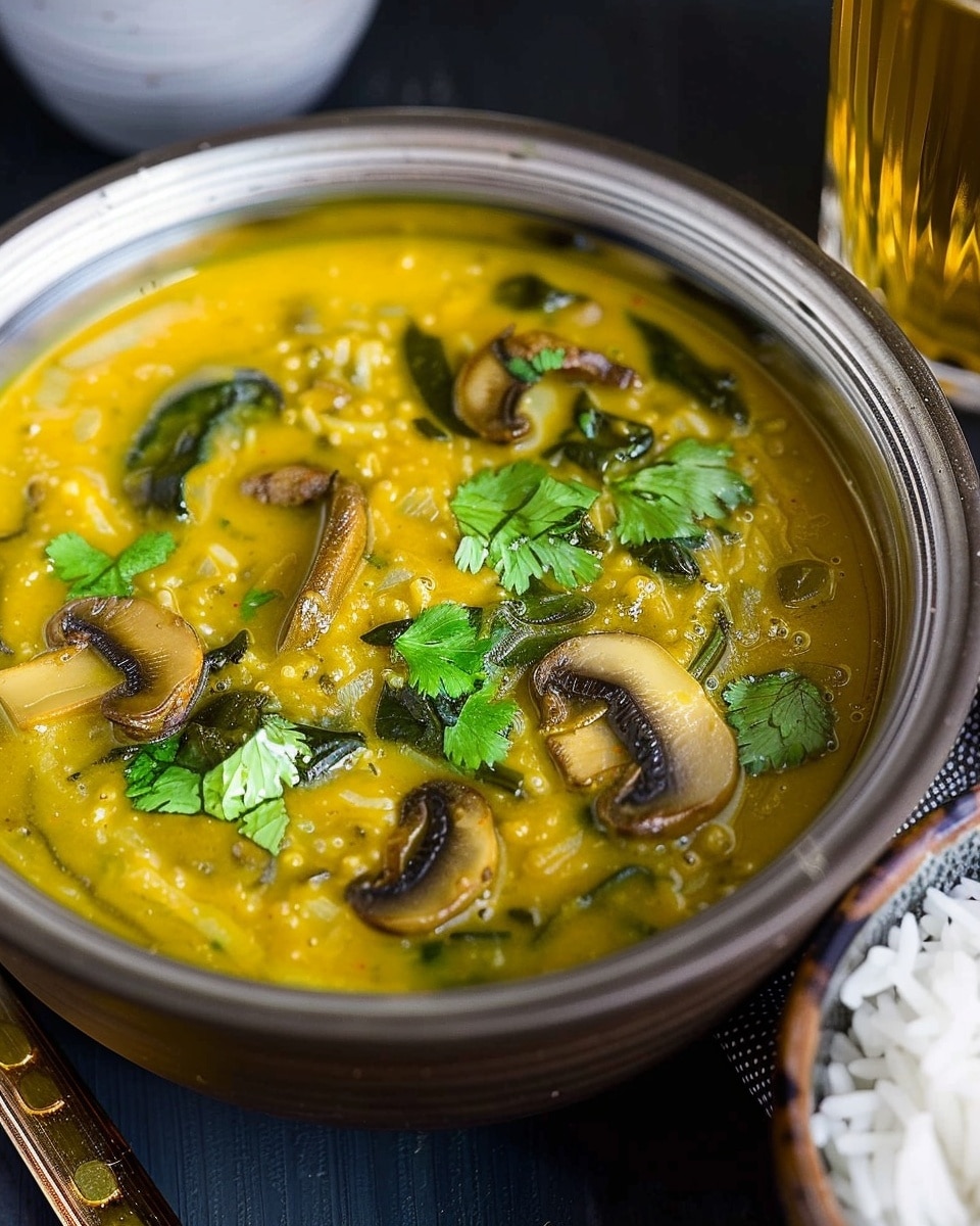 Lentil Mushroom Curry