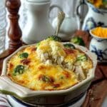 Ground Chicken Broccoli Cottage Cheese Bake