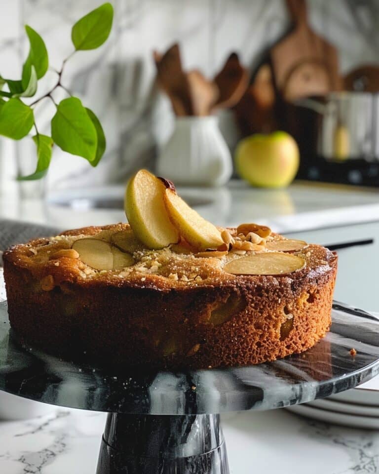 Almond Flour Apple Cake