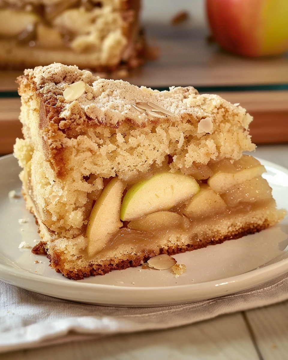 Almond Flour Apple Cake