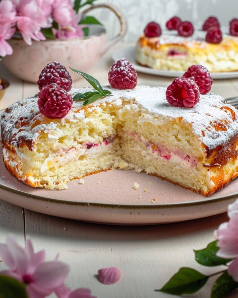 Almond Flour Greek Yogurt Cake