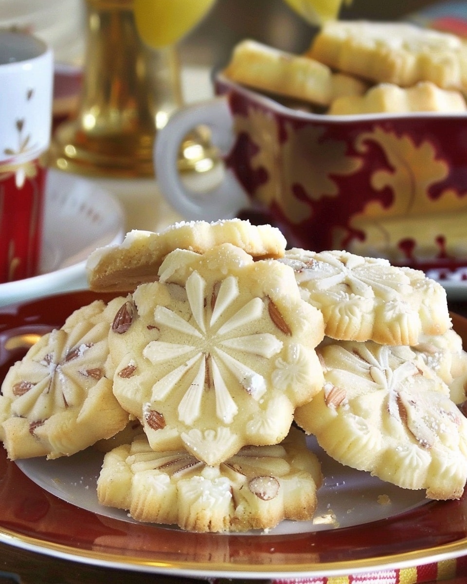 Almond Shortbread Cookies