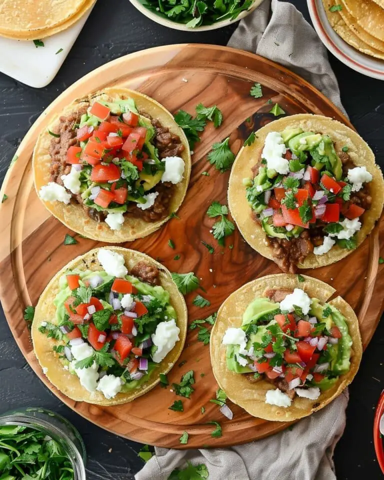 Avocado and Refried Bean Tostadas