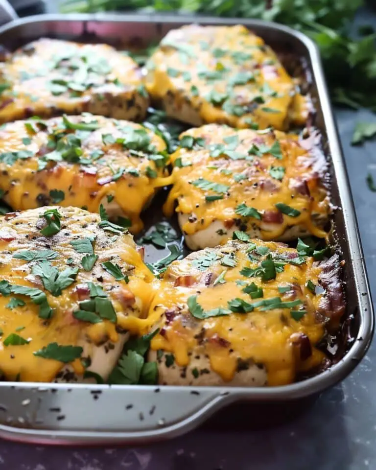 Baked Cheesy Chicken & Potatoes