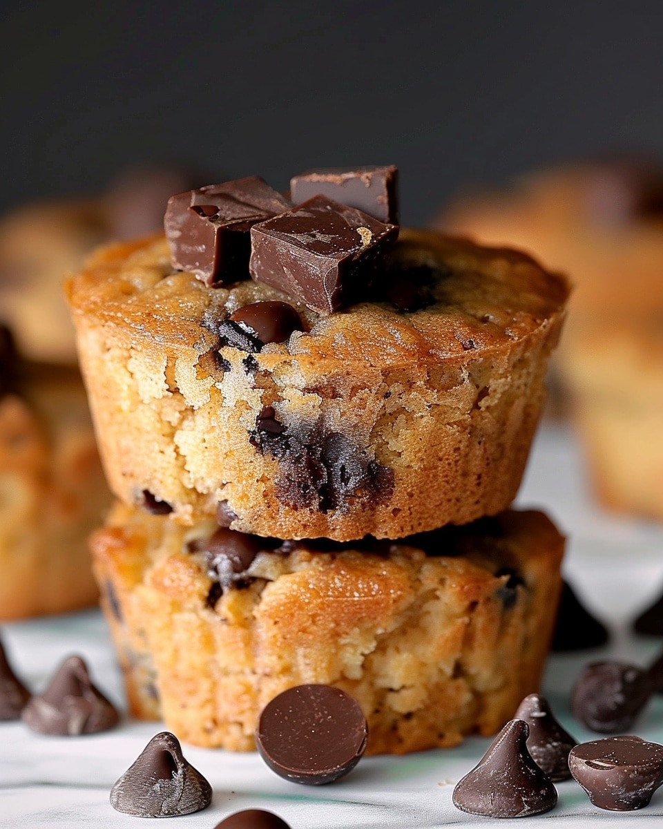 Banana Bread Chocolate Chip Muffins