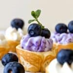 Blueberry Mini Pancake Bites