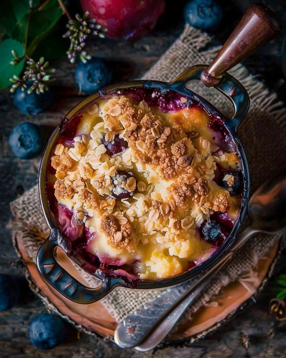 Blueberry Protein Breakfast Bake