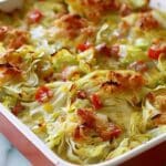 Cabbage Stir-Fry Casserole