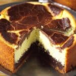 Vanilla Chocolate Marble Cake