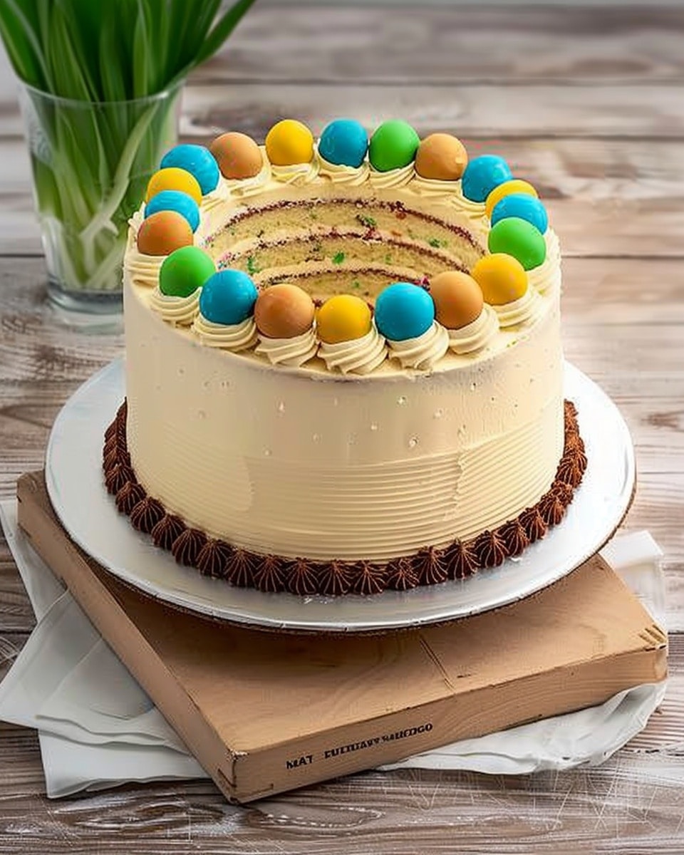 Candy Crown Cake