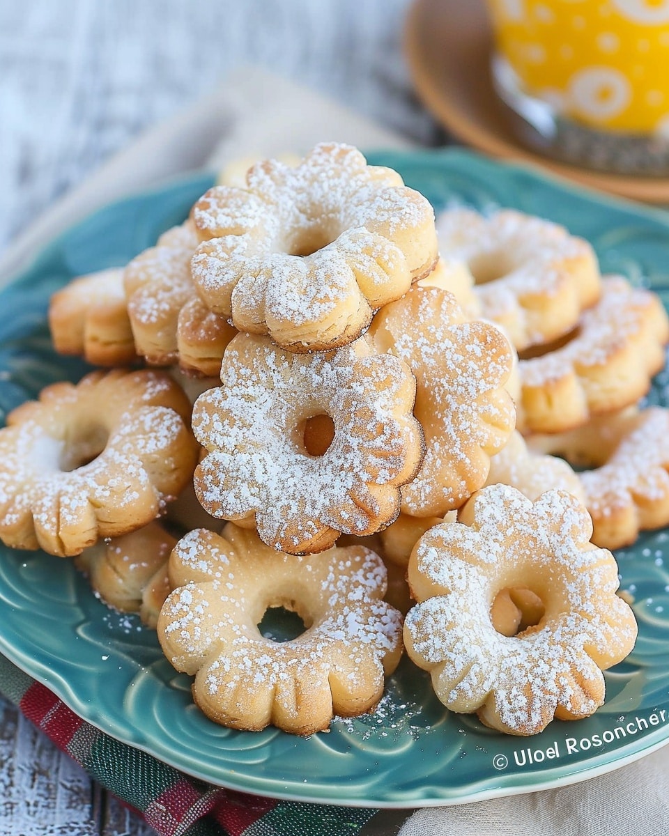 Canestrelli Recipe – Italian Shortbread Cookies with Egg Yolk