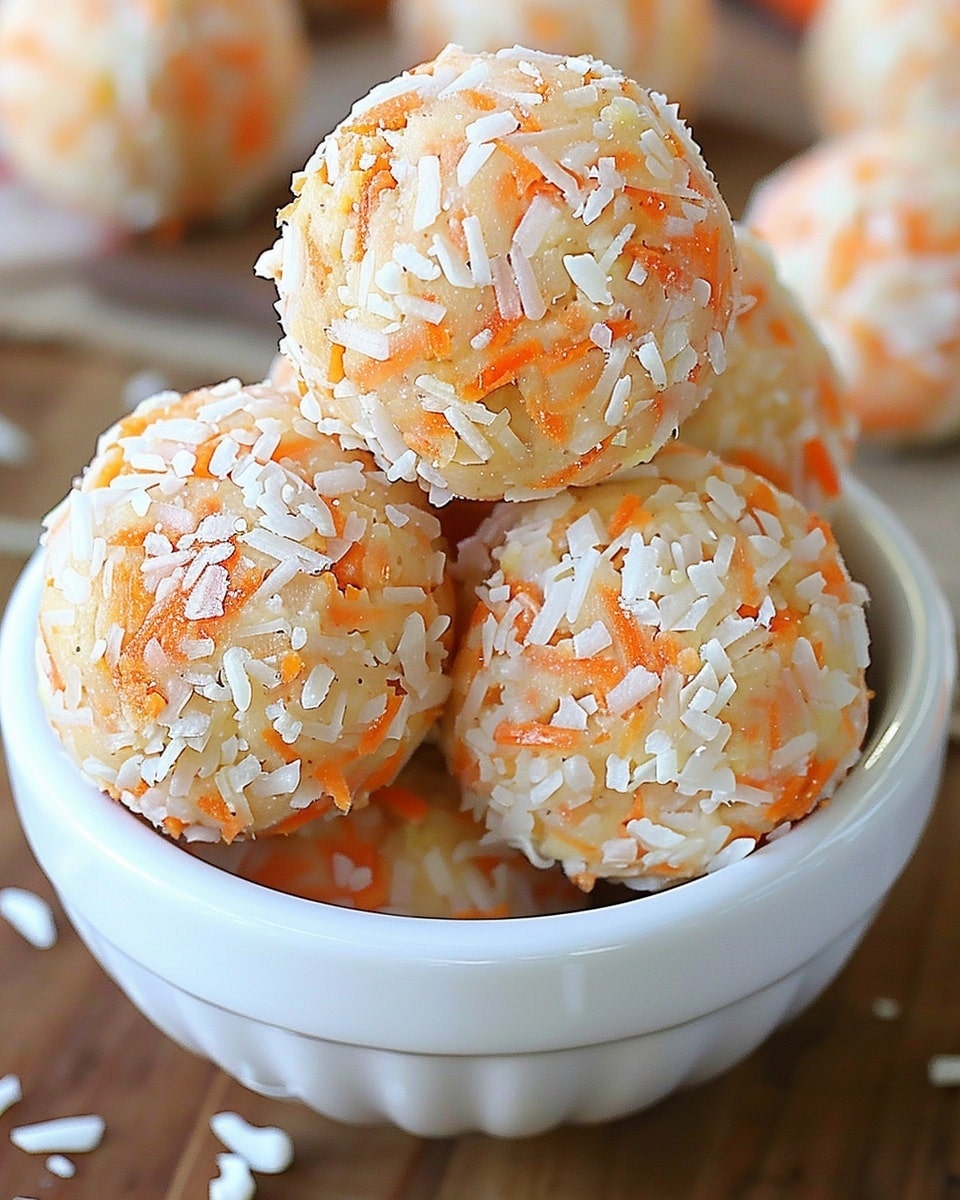 Carrot Cake Bliss Balls