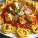 Cheesy Chicken Parmesan Tortellini