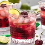 Cherry Lime Shrub