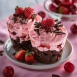 Cherry Strawberry Chocolate Delight Cups