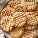 Chewy Peanut Butter Cookies